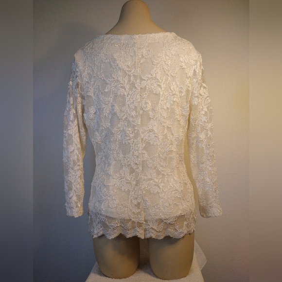 Ronnie Nicole Evenings top Style V21209 Size M - Picture 5 of 8